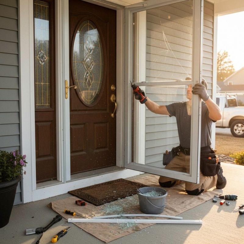 Local Storm Door Repair pros at work